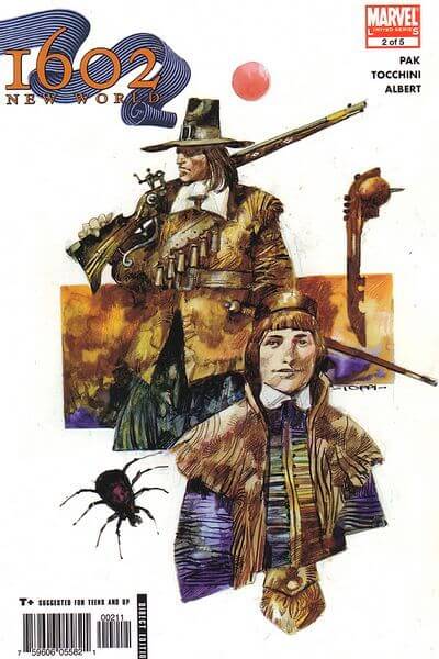 Sergio Toppi's visual Art 1602: New World # 2 by Sergio Toppi