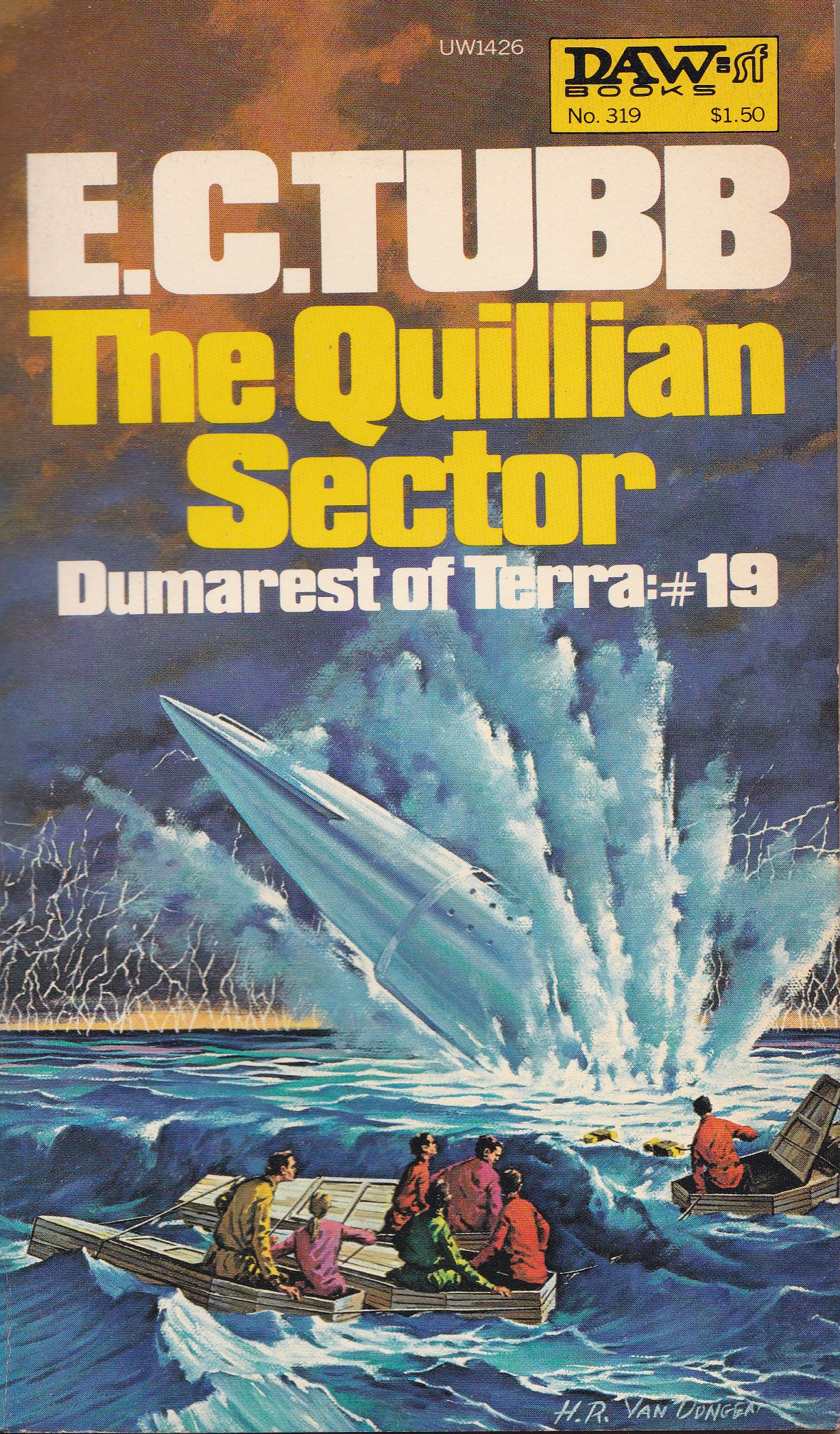 #19 H.R. van Dongen, The Quillian Sector, 1978.