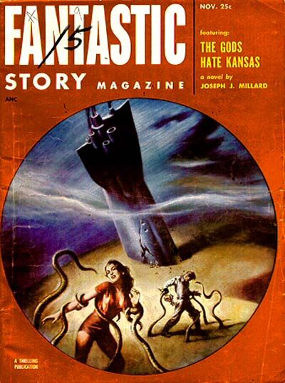 Fantastic Story Quarterly 51-Winter, Earle Bergey.