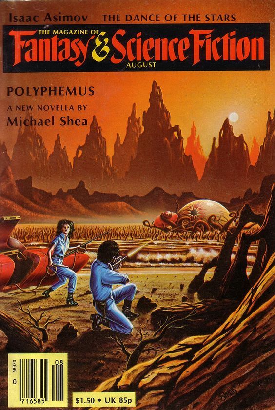 Gray Morrow, F&SF #178, 66-03, illustrating Angels Unawares (The People series) by Zenna Henderson.