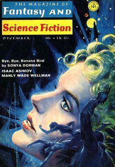 #577 Vincent Di Fate, F&SF 99-09, illustrating Ninety Percent of Everything.