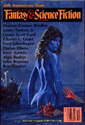 Jill Bauman, F&SF 88-11, Kirinyaga by Mike Resnick. Kirinyaga won a Hugo for Best Short Story and was collected into a book of the same title with 7 other stories in the same setting. Highly recommended.