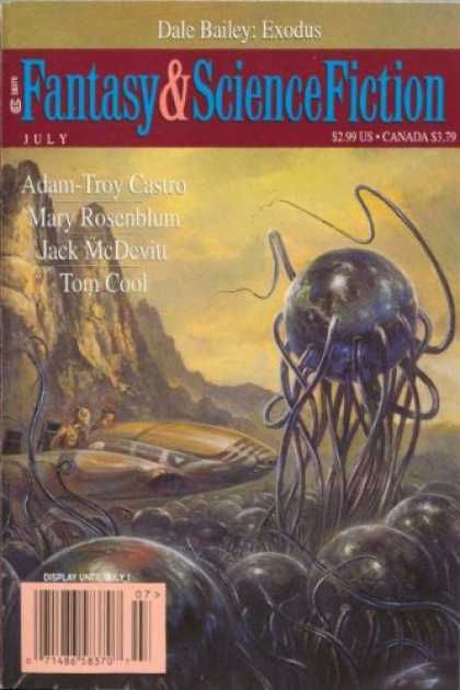 #553 Bob Eggleton, F&SF 97-07, illustrating The Funeral March of the Marionettes by Adam-Troy Castro.