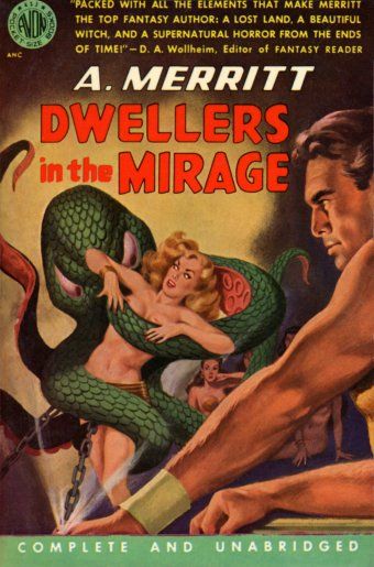 Ned Dameron, The Face in the Abyss, Donald Grant hardcover, 1991. Beautifully illustrated with (mostly) color double-page artwork by Ned Dameron.
