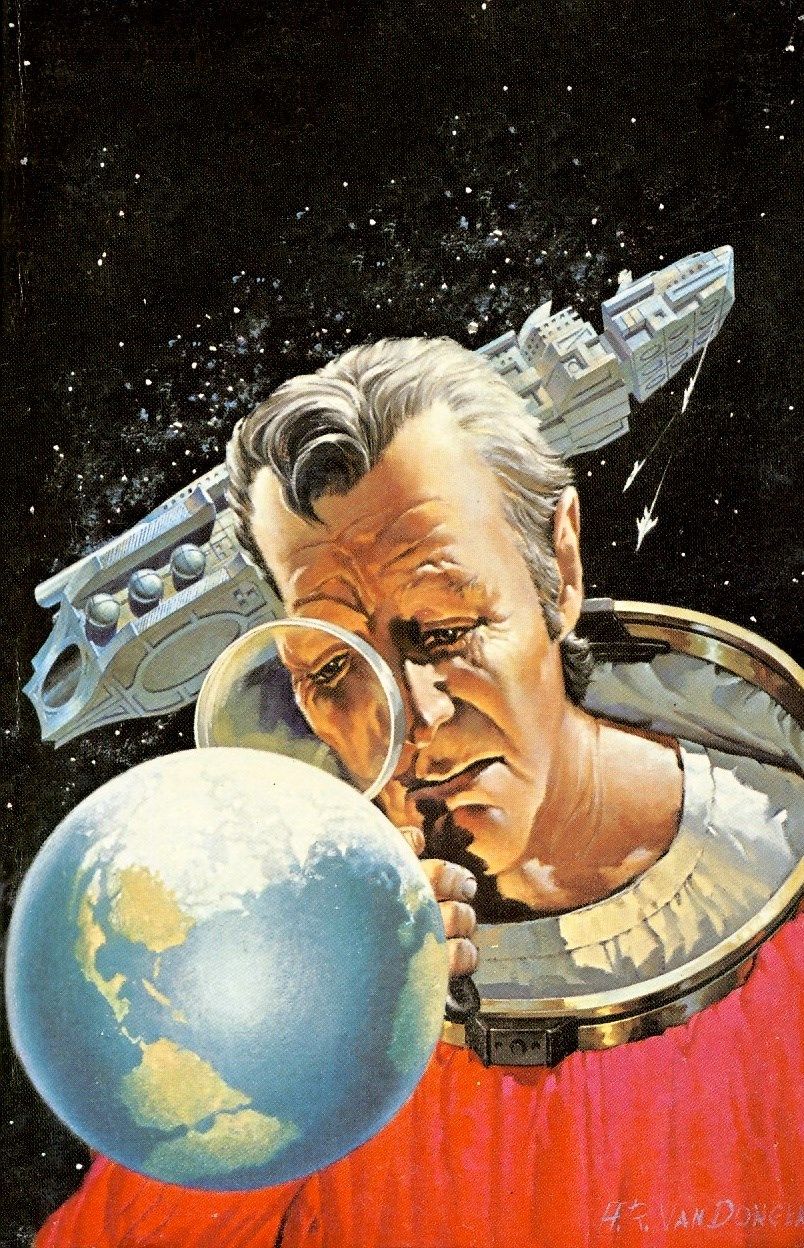 Henry Richard van Dongen (1920-2010) — The Castaways of Tanagar, 1981 (804×1248)