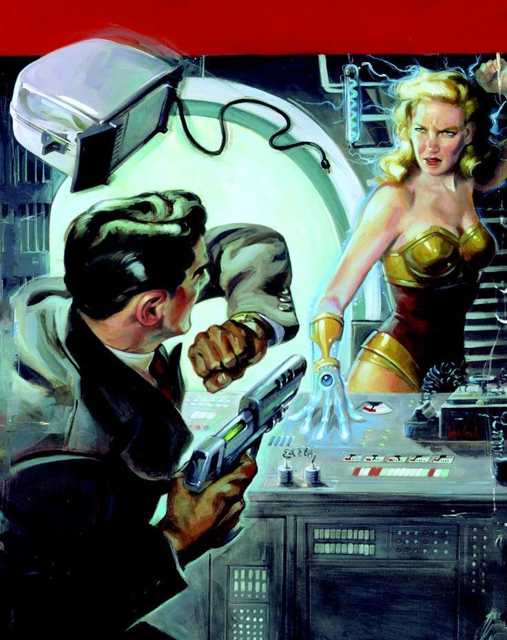 Michael Koelsch, The Plutonium Blonde by John Zakour & Lawrence Ganem 2001, DAW Books.