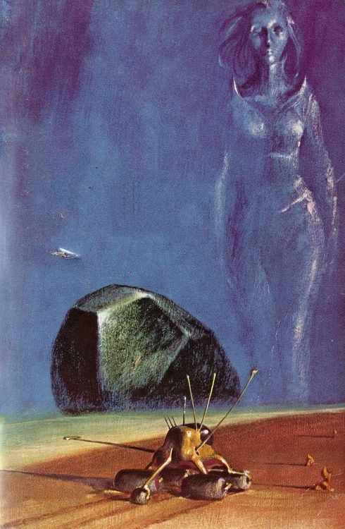 John Schoenherr, The Martian Sphinx by Keith Woodcott (John Brunner), Ace Books, 1965.