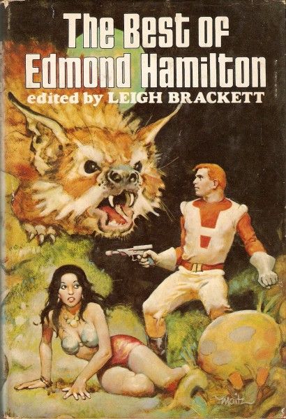 Don Maitz, The Best of Edmond Hamilton, edited by Leigh Brackett (his wife), Nelson Doubleday, Inc., 1977.