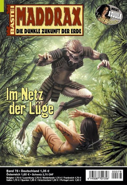 Maddrax 078: In the Web of Lies by Claudia Kern, 2003-01-21. Cover by Koveck.