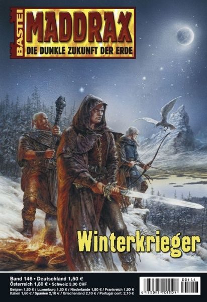 Maddrax 146: Winter Warriors by Ronald M. Hahn, 2005-08-23. Cover by Luis Royo.