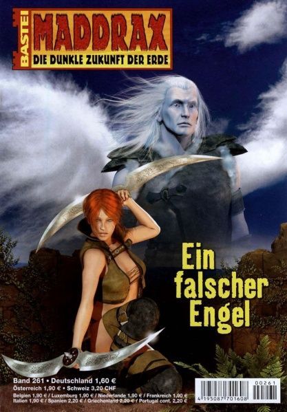 Maddrax 261: A False Angel by Christain Schwarz, 2010-01-05. Cover by Candy Kay.