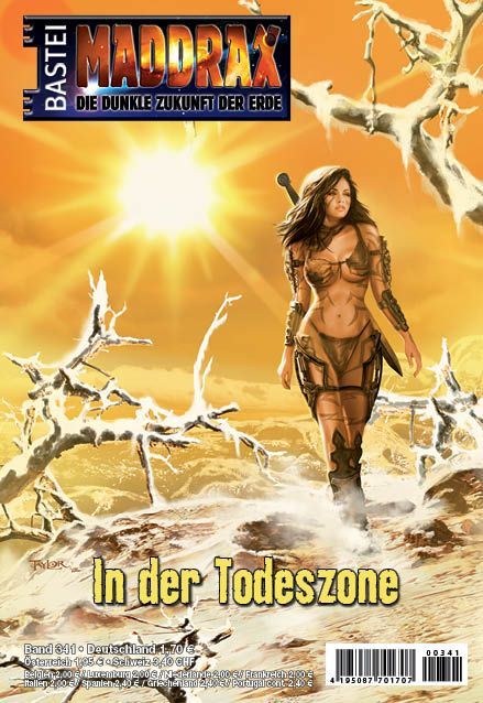 Maddrax 341, In the Death Zone by Andreas Suchanek, 2013-02-12. Cover by Néstor Taylor.