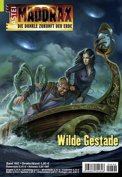 Maddrax 492, Wild Shores by Ben Calvin Hary, 2018-11-27. Cover by Néstor Taylor.