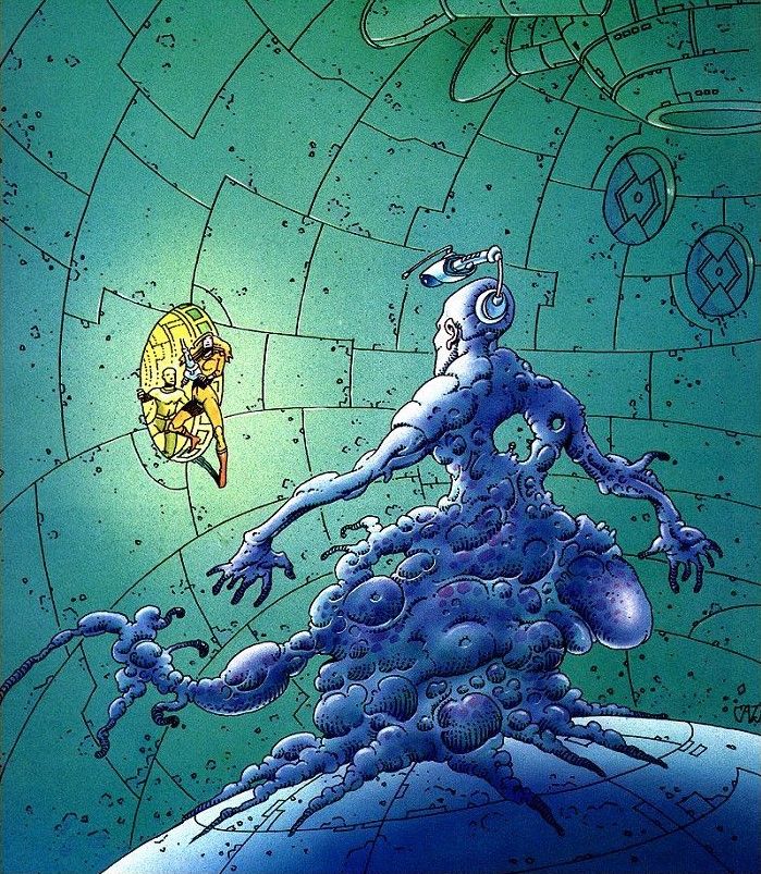 Philippe Caza, The Saga of Argyre: The Solar Sailboats (Les Voiliers du Soleil) by Gérard Klein, 1987.