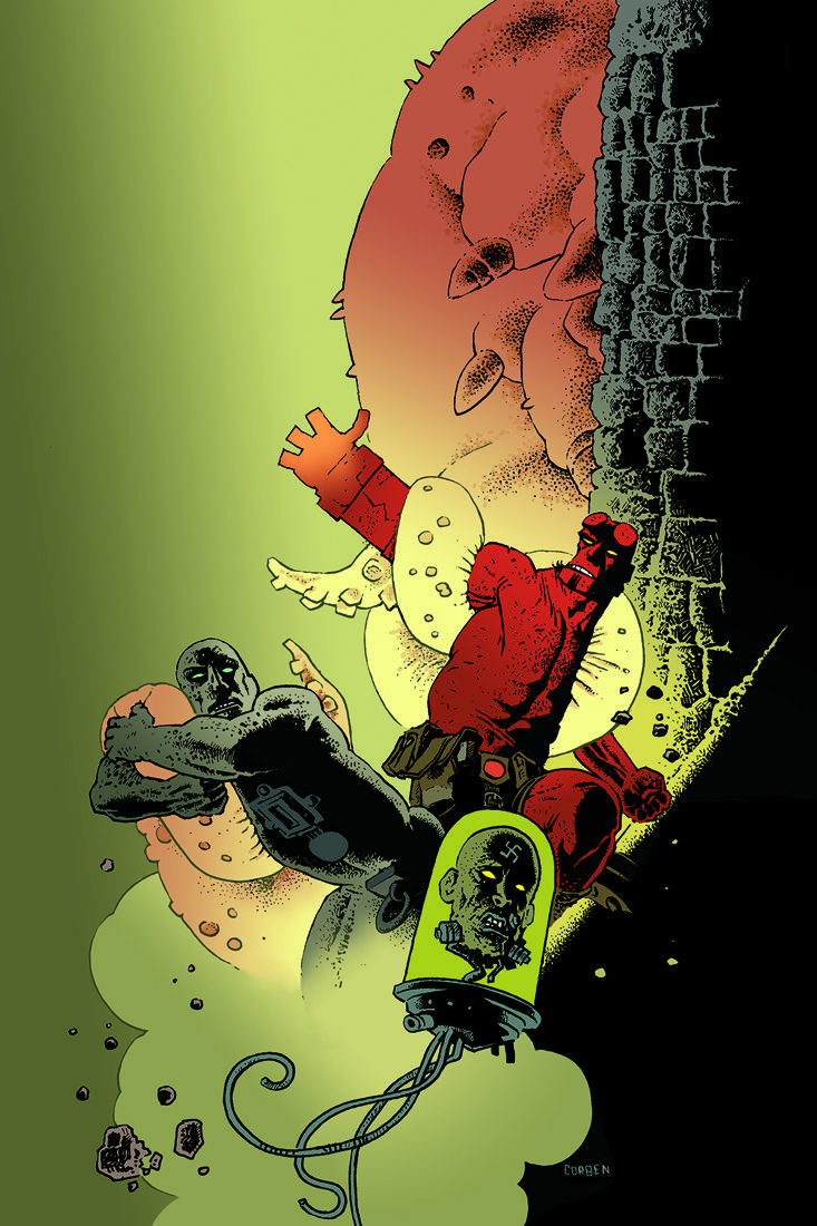 B.P.R.D. Hell on Earth #116 Mike Mignola (W), John Arcudi (W), James Harren(A), Dave Stewart(C), Rafael Albuquerque(Cover), and Richard Corben (Variant cover)