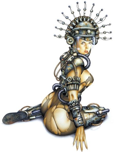 The works of Mexico City artist Raul Cruz envision a far-off future where Aztec and Mayan aesthetics mesh with yet-to-be-invented technologies.