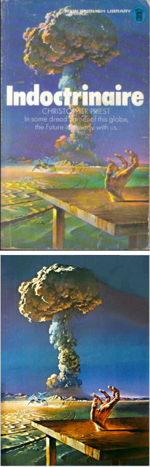 BRUCE PENNINGTON - Indoctrinaire by Christopher Priest - 1971 New English Library - cover by isfdb