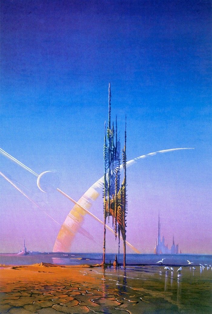 Bruce Pennington, The Year's Best Science Fiction, No.6, Sphere Books, 1973. Re-used for the Dutch version of Now Wait for Last Year by Philip K. Dick, Meulen Books, 1976.