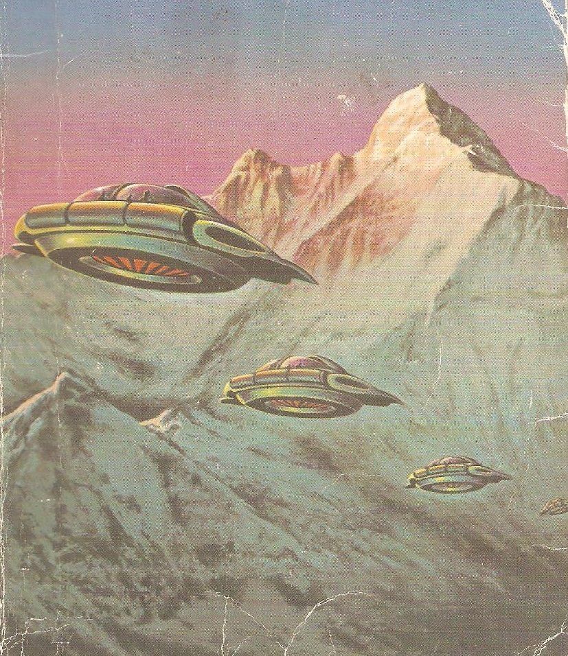 The artist is Ray Feibush, not Bruce Pennington, as confirmed by the credits of the magazine in which it first appeared (Science Fiction Monthly 75-08). Ray Feibush, Not Before Time