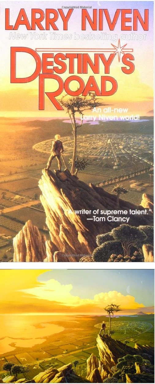 Michael Whelan's Covers Art MICHAEL WHELAN - Destiny's Road by Larry Niven - 1997 Tor Books - cover by Amazon