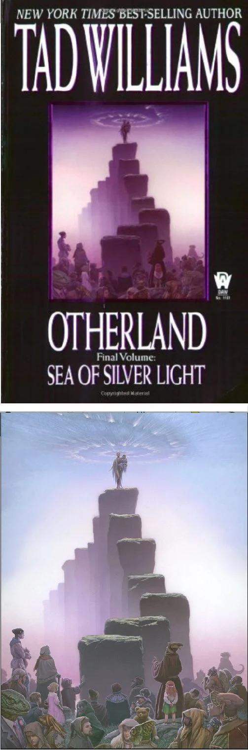 Michael Whelan's Covers Art MICHAEL WHELAN - Otherland Vol 4 Sea of Silver Light by Tad Williams - 2001 DAW Books - cover by Amazon