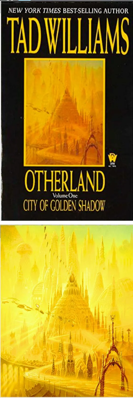 Michael Whelan's Covers Art MICHAEL WHELAN - Otherland Vol 1 City of Golden Shadow by Tad Williams - 1996 DAW Books - cover by Amazon