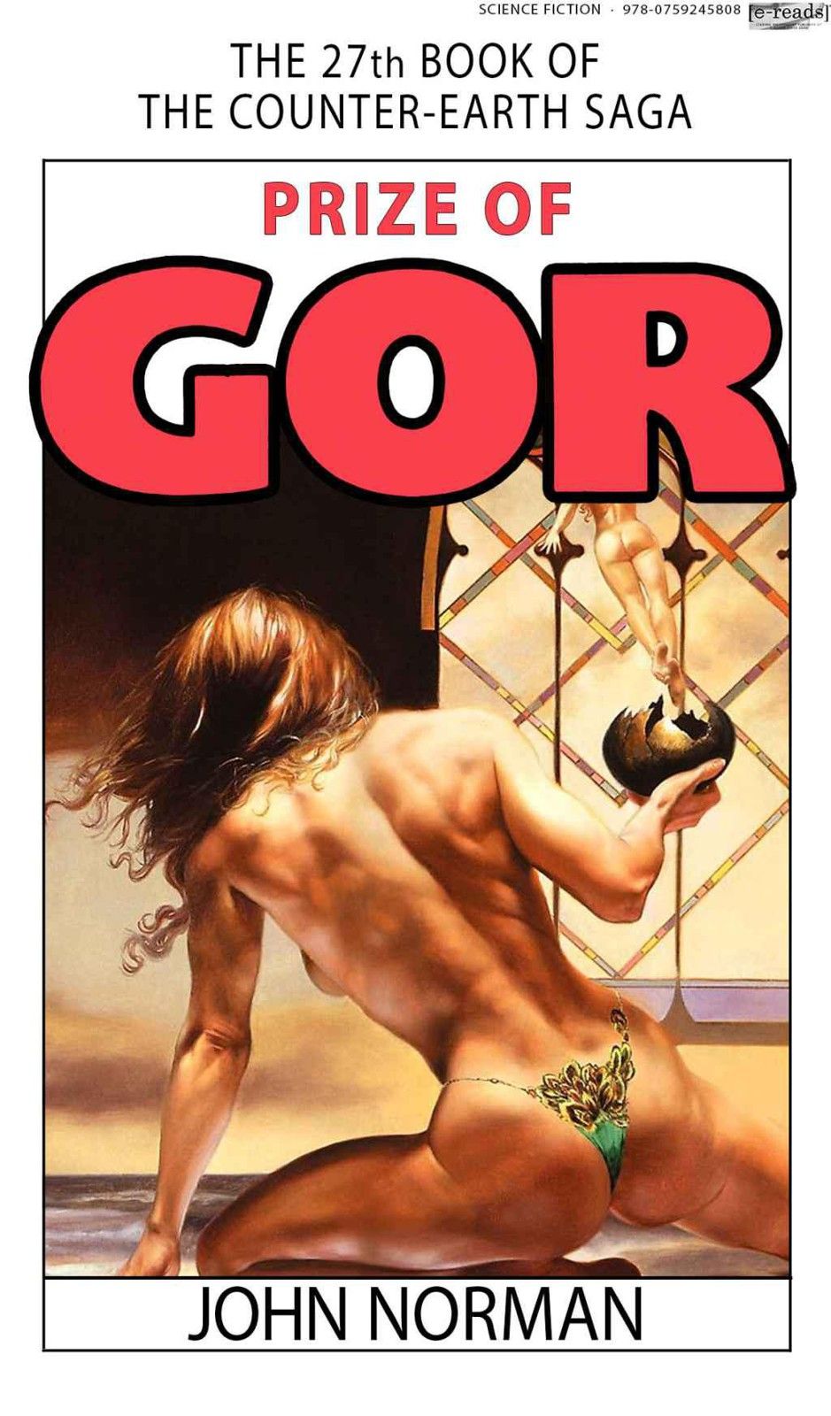 Gor Covers Art Julie Bell, Gor 27: Prize fake cover. The cover art is El Vitral (The Stained-Glass Window), 1999.