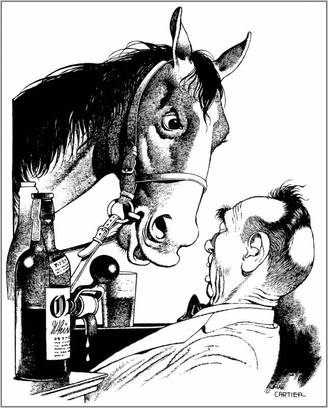Edd Cartier's Covers Art Edd Cartier, Muten by Duncan H. Munro (Eric Frank Russell), Astounding 48-10, P.133.