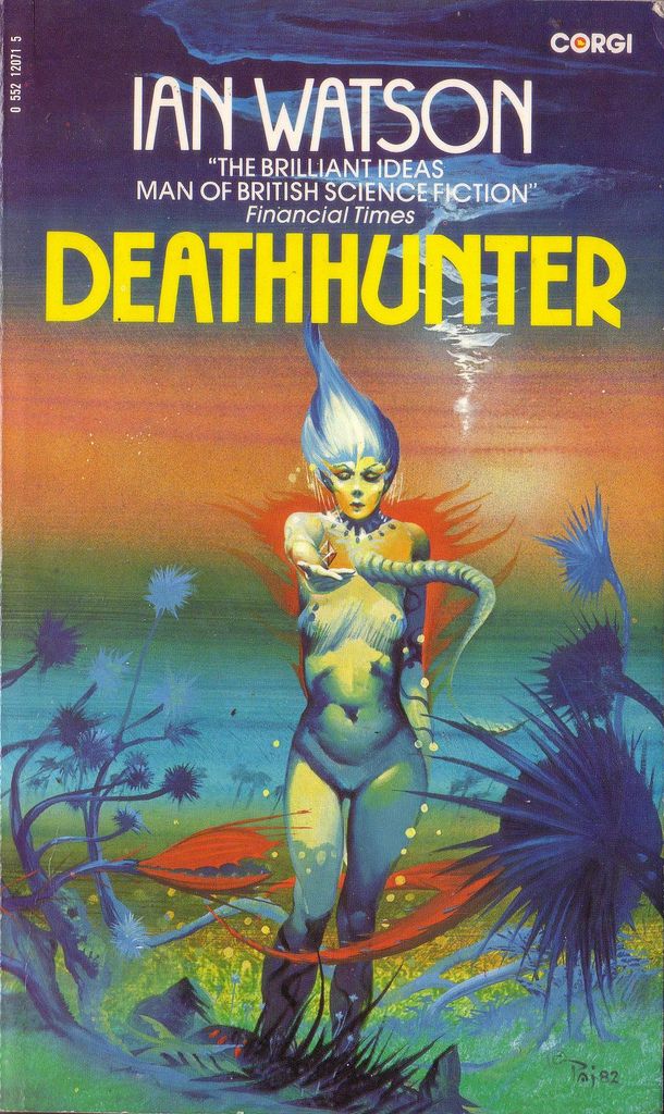 Peter Andrew Jones's Visionary Art Deathhunter by Ian Watson. Corgi 1982. Cover artist Peter Andrew Jones | Flickr - Photo Sharing!