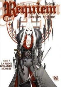 Olivier Ledroit's Visionary Art Requiem, chevalier vampire tome 8 : la reine des âmes mortes de Pat Mills et Olivier Ledroit
