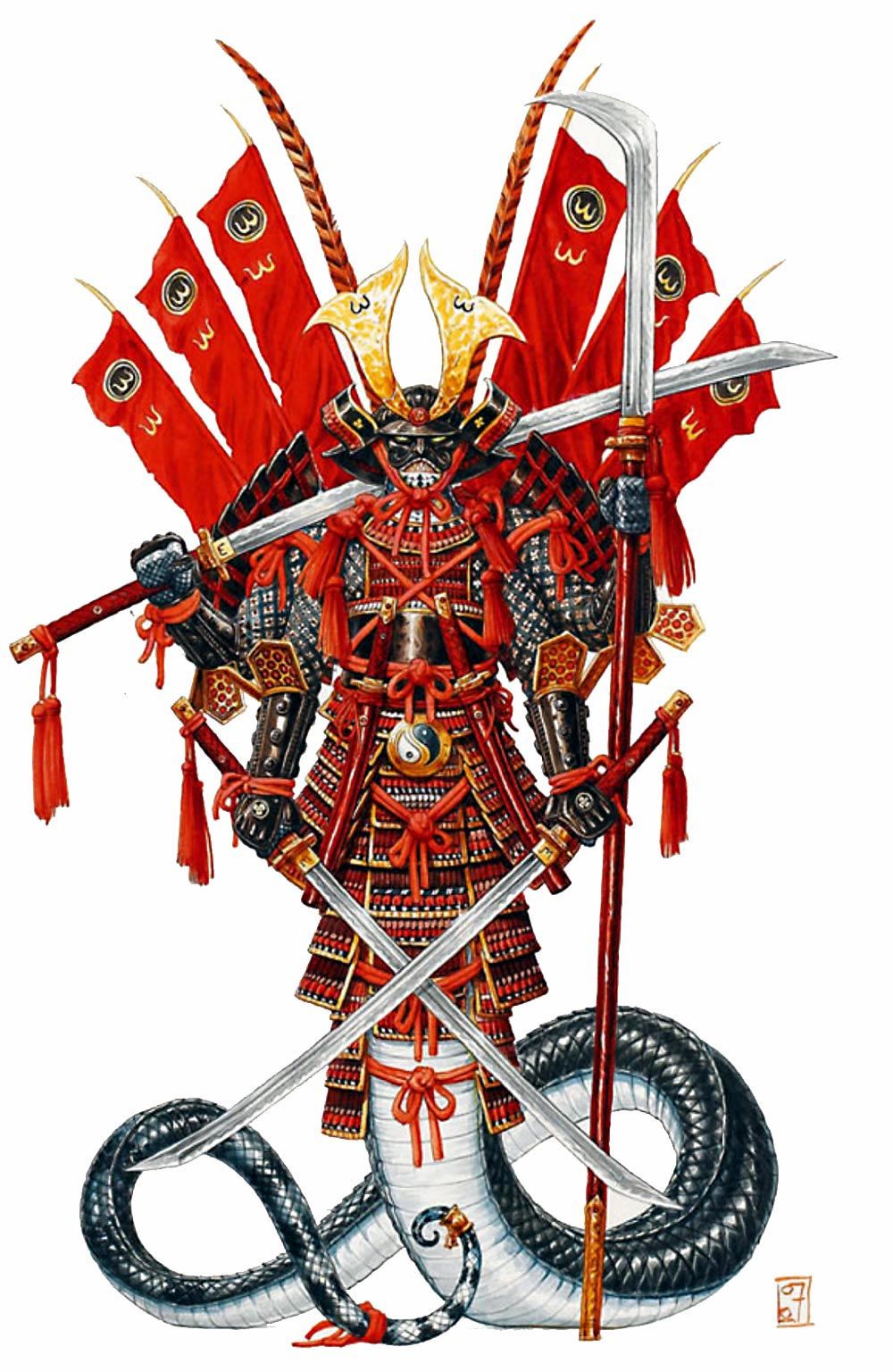 Olivier Ledroit's Visionary Art ledroit_bushi                                                                                                                                                                                 Plus