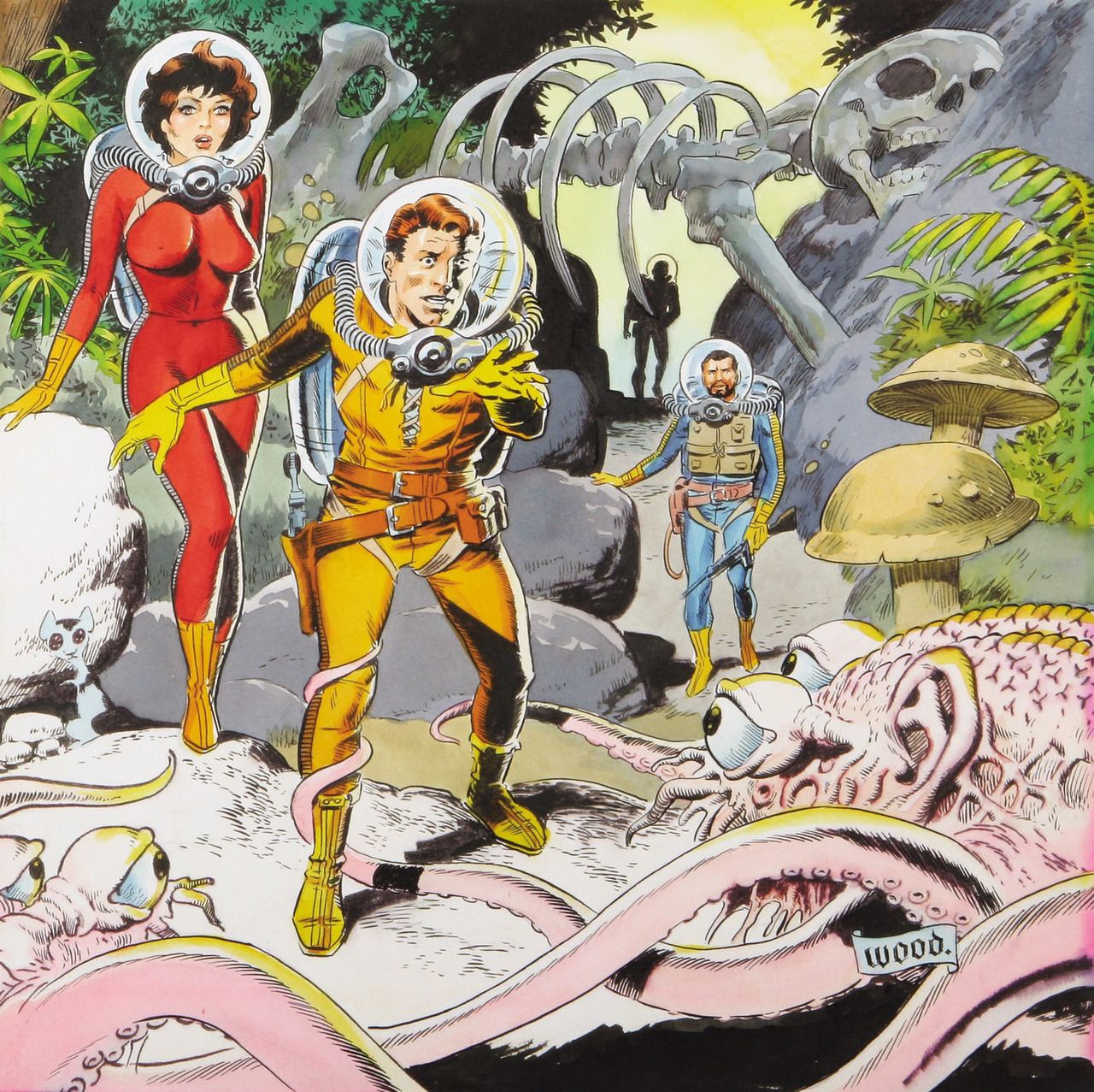 Wally Wood's Visionary Art gameraboy1: “Overstreet Comic Book Price Guide #9 (1979), cover by Wally Wood ”