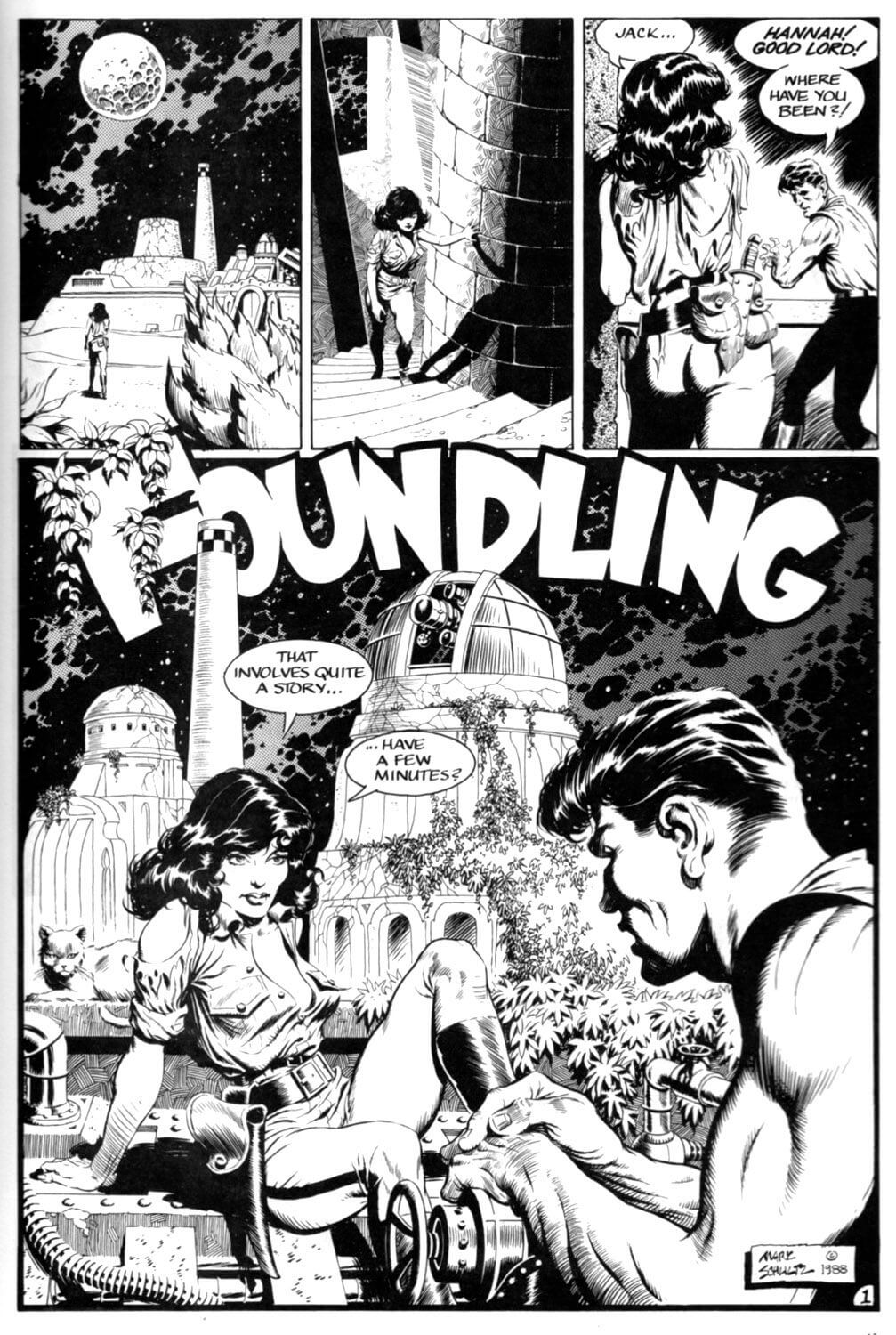 Mark Schultz's visual Art Having immersed ourselves in some of the EC greats, I thought I'd wind the clock forward a few years and look at the work of Mark Schultz, w...