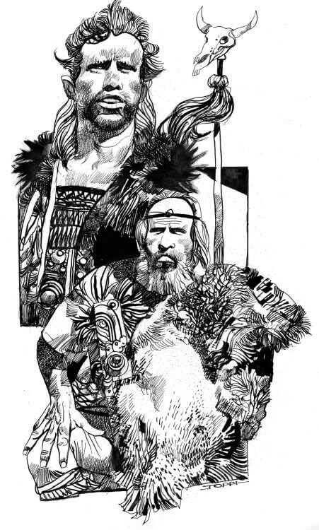 Sergio Toppi's visual Art .