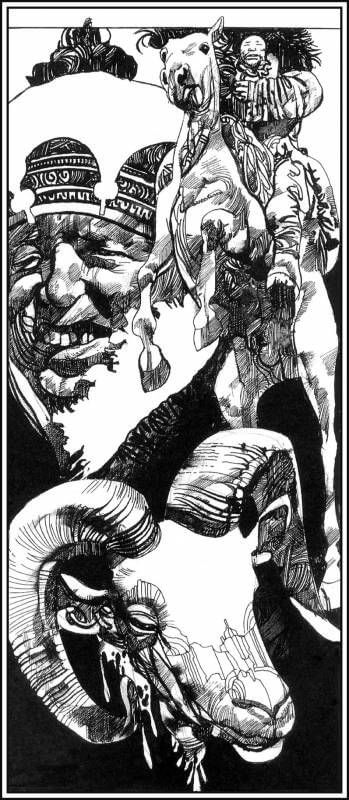 Sergio Toppi's visual Art .
