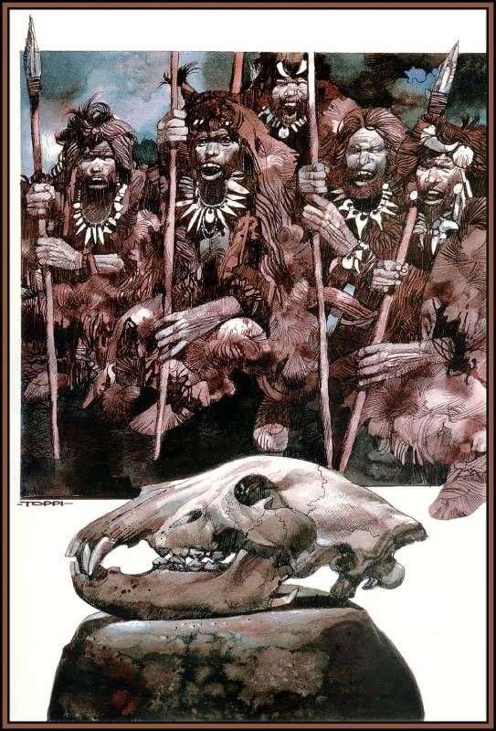 Sergio Toppi's visual Art .