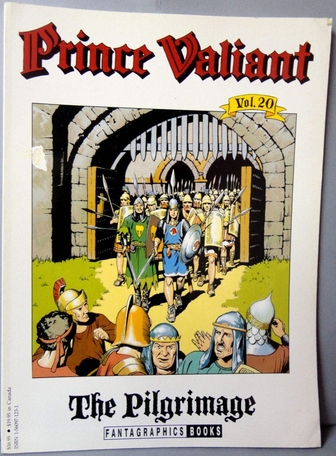 Hal Foster's Covers Art Hal Foster PRINCE VALIANT Vol 20 Pilgrimage Fantagraphics Sunday Color Newspaper Comic Strips Knights Camelot King Arthur