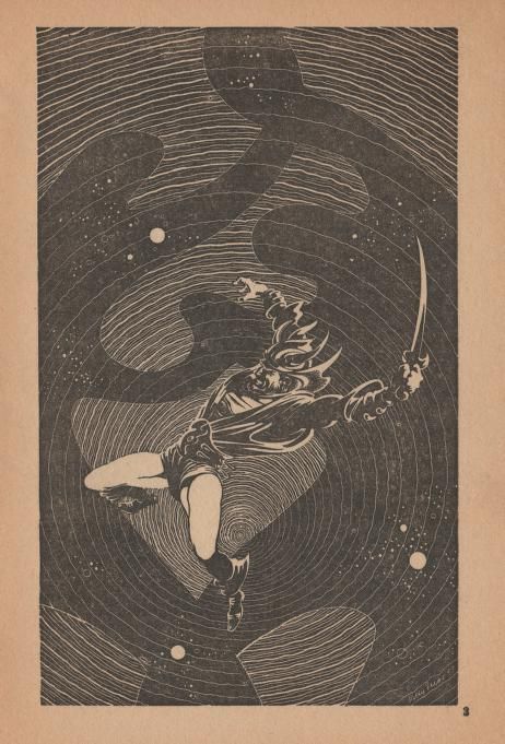 Two Complete Science-Adventure Books's Covers Art Kelly Freas, The Wanton of Argus by Kilian Houston Brunner, Two Complete Science-Adventure Books 53-Summer, p.3.