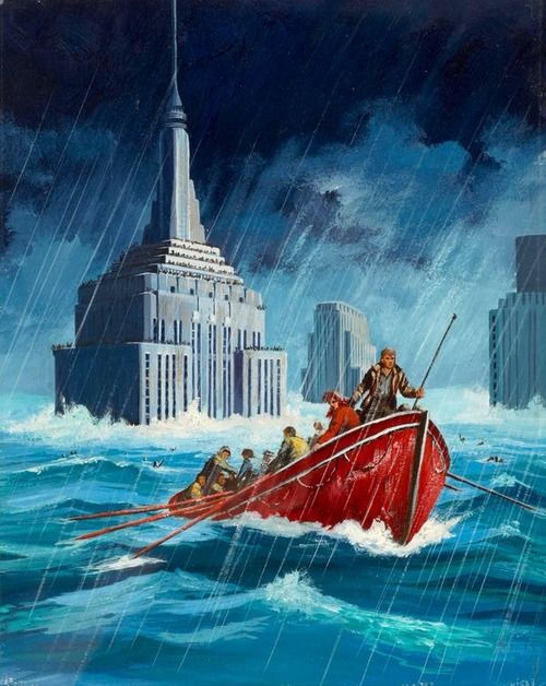 Ed Valigursky's visual Art Ed Valigursky, Beyond the Black Horizon by Paul W. Fairman, Fantastic 55-06.