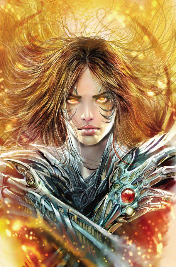 Stjepan Šejić's visual Art witchblade tpb cover by nebezial - 25 Incredible Artworks by Stjepan Sejic  <3 <3