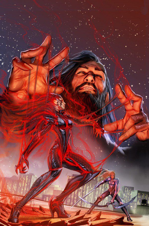 Stjepan Šejić's visual Art witchblade 128 cover by nebezial - 25 Incredible Artworks by Stjepan Sejic  <3 <3