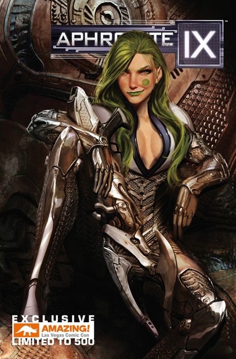 Stjepan Šejić's visual Art This is almost exactly how I pictured the Combat Suits, just completely black and not so much cleavage. (Cover Artist: Stjepan Sejic)