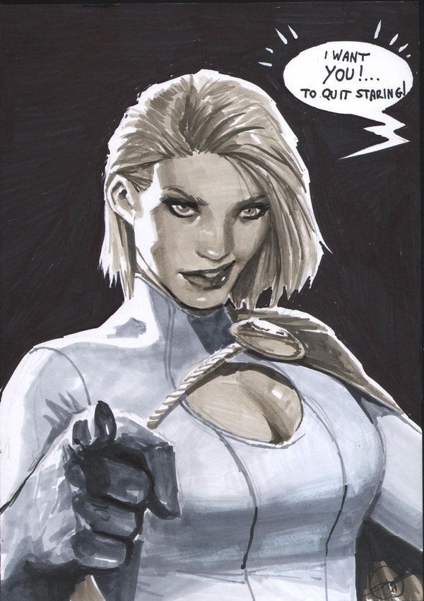 Stjepan Šejić's visual Art powergirl bust...um...hm.. poor wording there by nebezial.deviantart.com on @deviantART