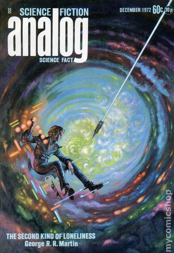 Kelly Freas's Covers Art Kelly Freas, Analog 72-12, The Second Kind of Loneliness by George R.R. Martin.