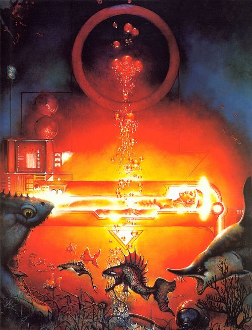Don Maitz's visual Art DON MAITZ - art for The Worthing Chronicle by Orson Scott Card - 1983 Ace Books
