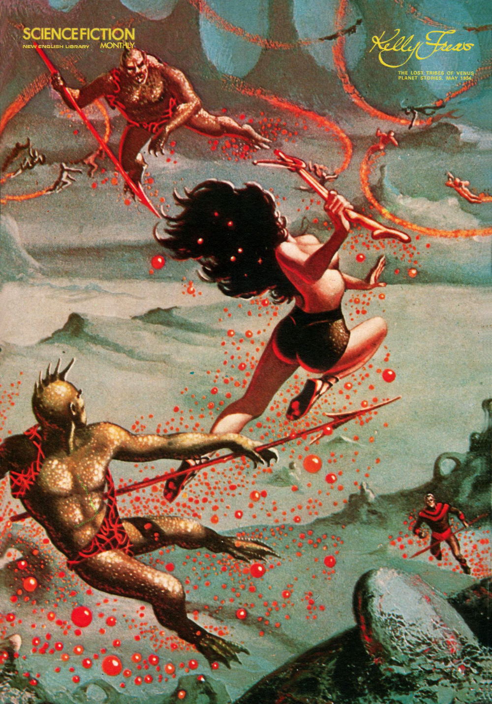 Kelly Freas's visual Art Frank Kelly Freas (1922-2005), ''Science Fiction Monthly'', Vol. 3, #2, 1976