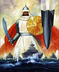 Robert Gibson Jones's visual Art Robert Gibson Jones, Amazing Stories 48-05, illustrating Armageddon by Craig Browning.