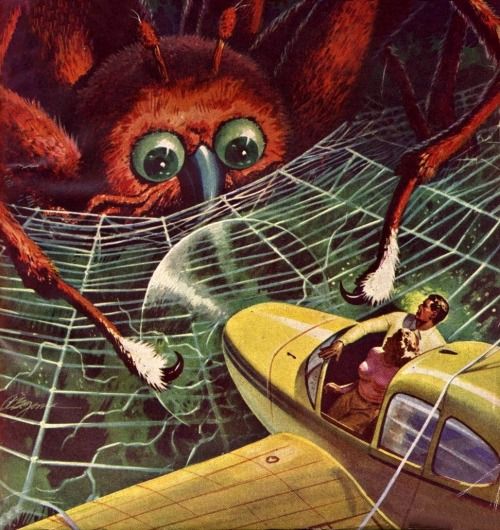 Robert Gibson Jones's visual Art Robert Gibson Jones, The Monster from Mars by Alexander Blade (Richard S. Shaver), Amazing Stories 48-04. Alexander Blade was a 