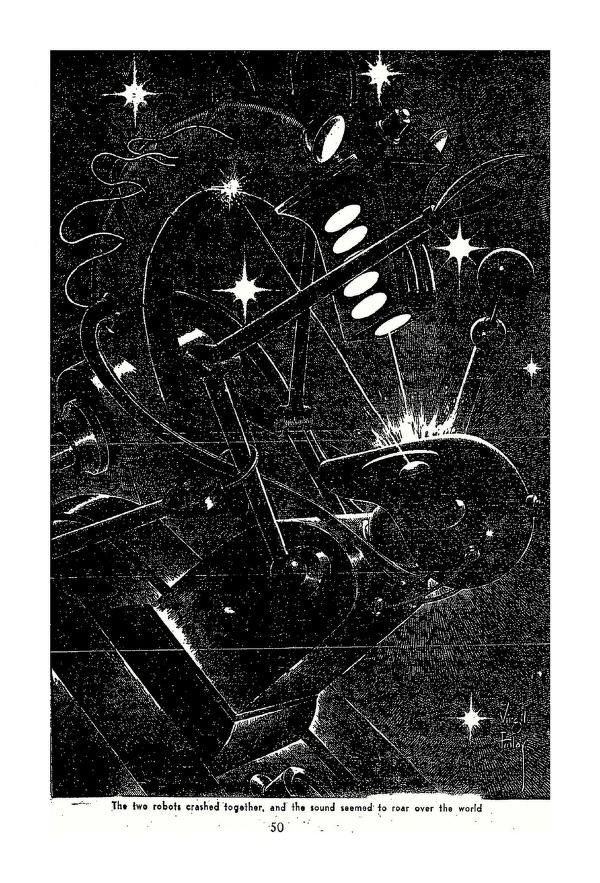 Virgil Finlay's visual Art Virgil Finlay, Anything Your Heart Desires by Stephen Marlowe, Fantastic Adventures 51-11, p.50.