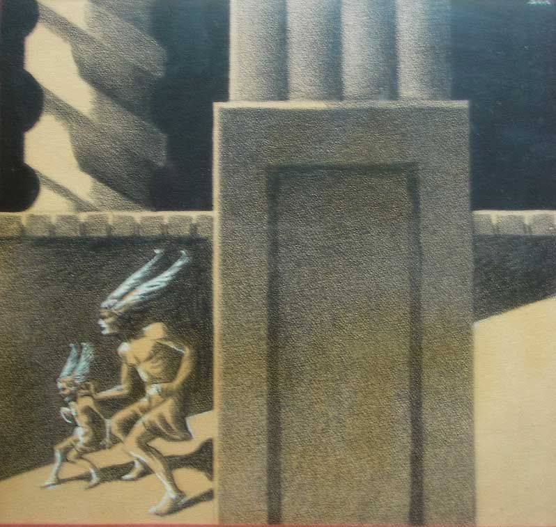 Hannes Bok's Covers Art Hannes Bok, It's a Young World by James MacCreigh (Frederik Pohl), Astonishing Stories 41-04.